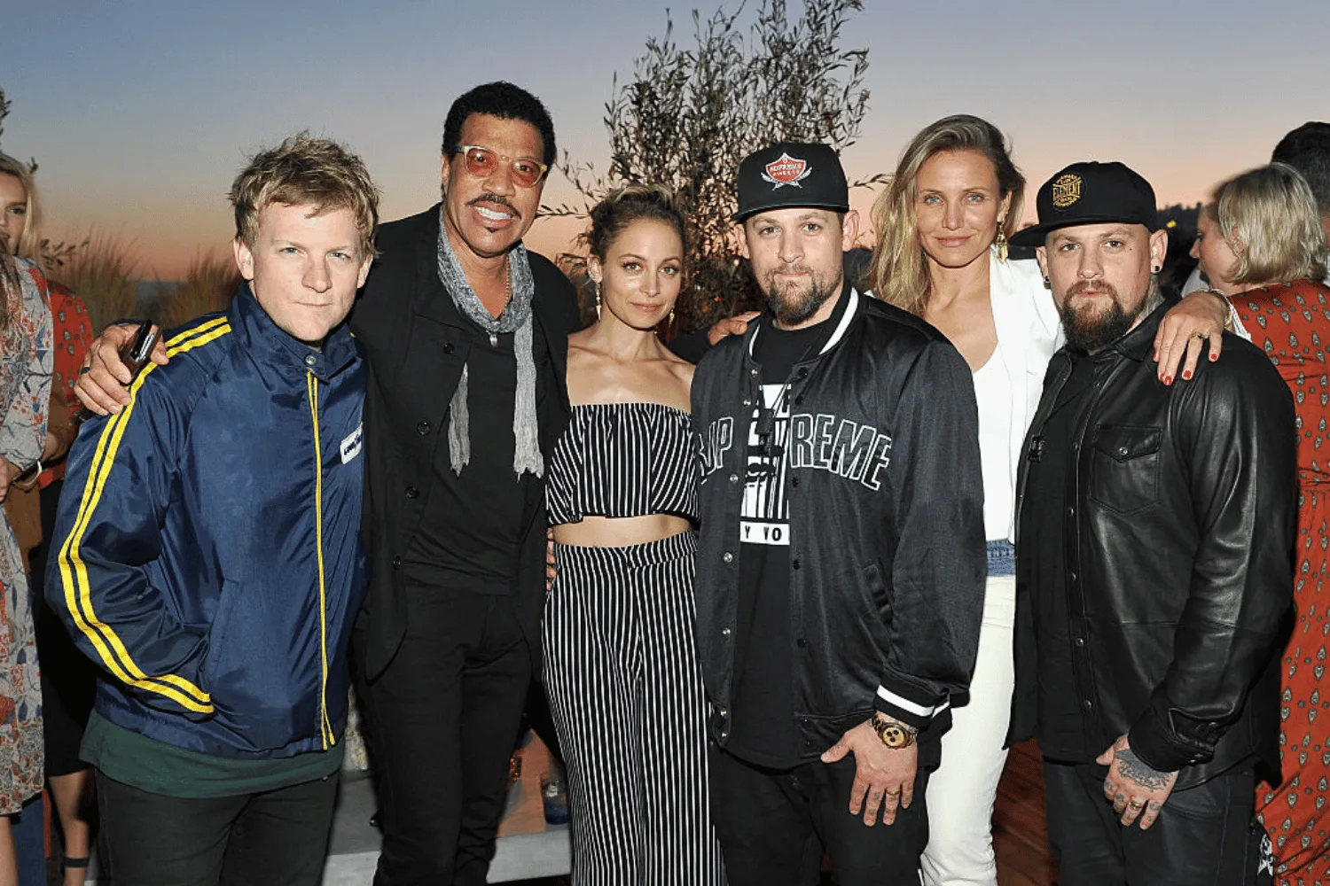 benji madden cameron diaz nicole ritchie