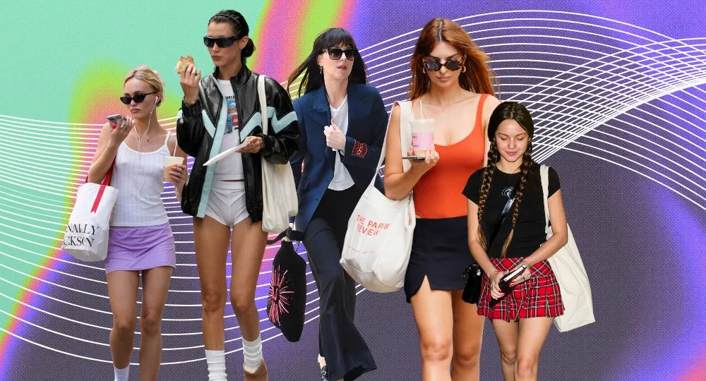 A Simple Canvas Tote is Undoubtedly the Cool Girl Bag of the Summer