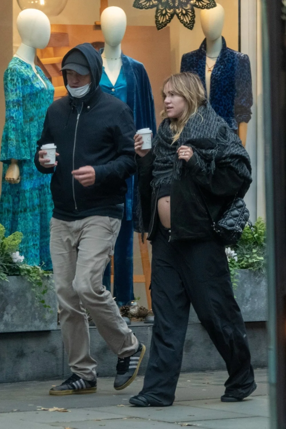 Robert Pattinson and Suki Waterhouse.