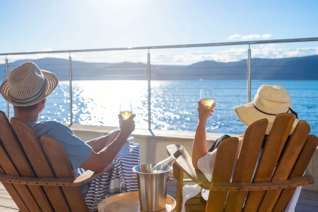 Cheers to some uninterrupted couples time!