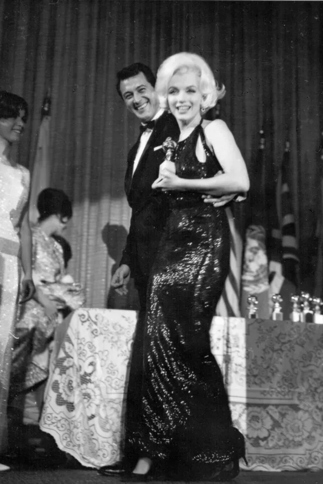 golden globes marilyn monroe