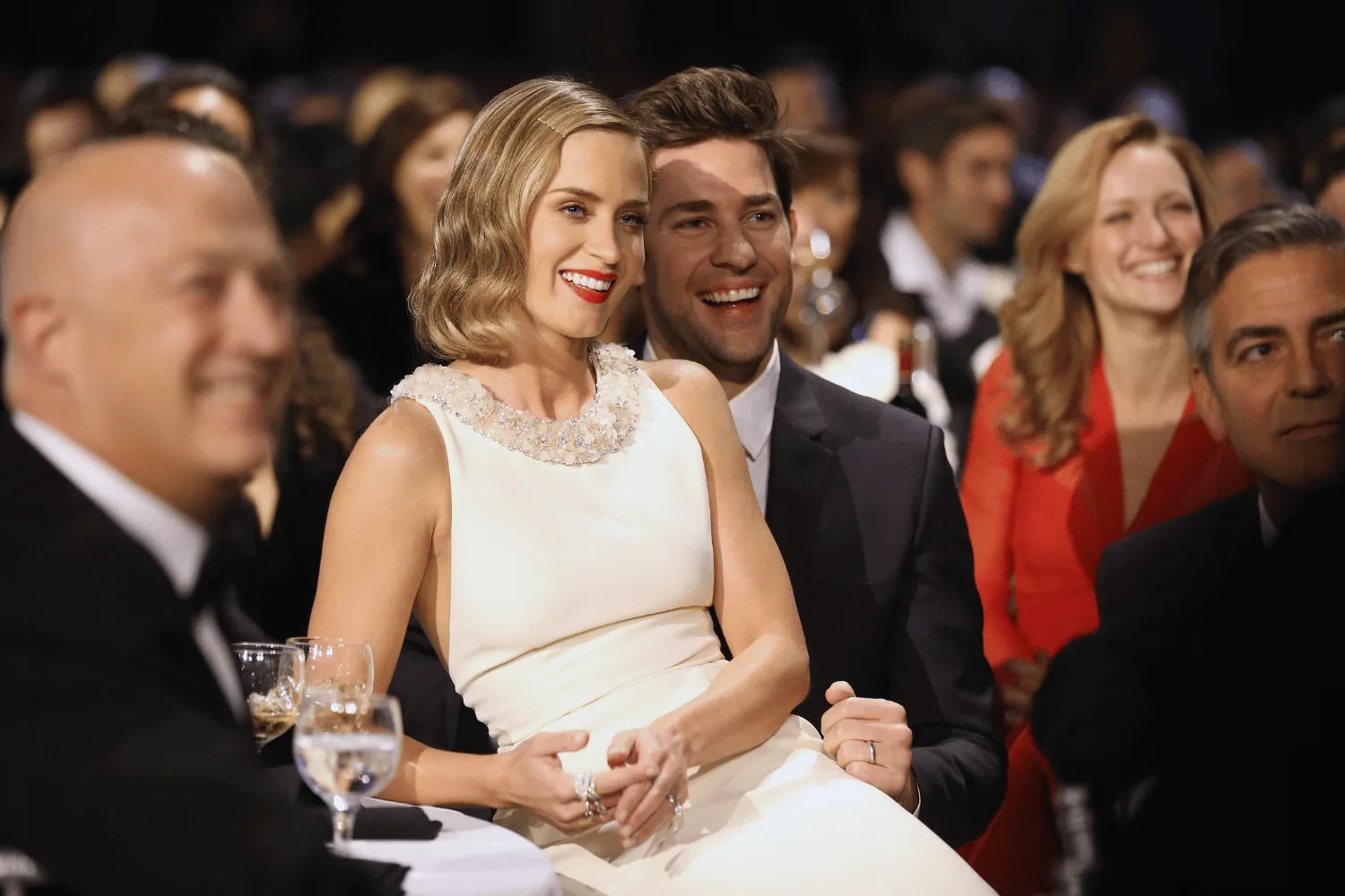 Emily Blunt and John Krasinski 2013