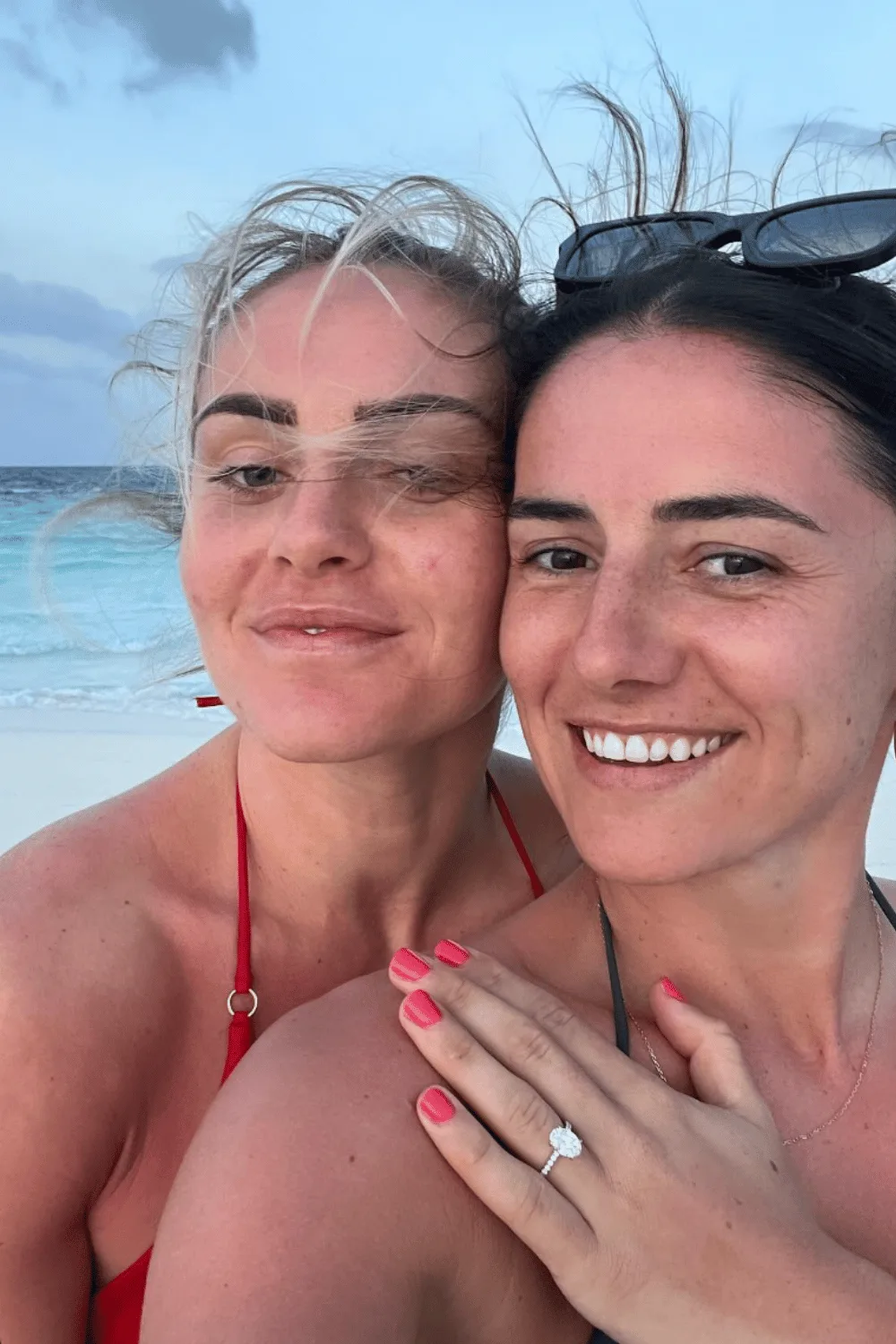 ellie carpenter danielle van de donk engagment