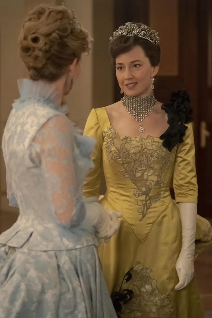 women in period costume