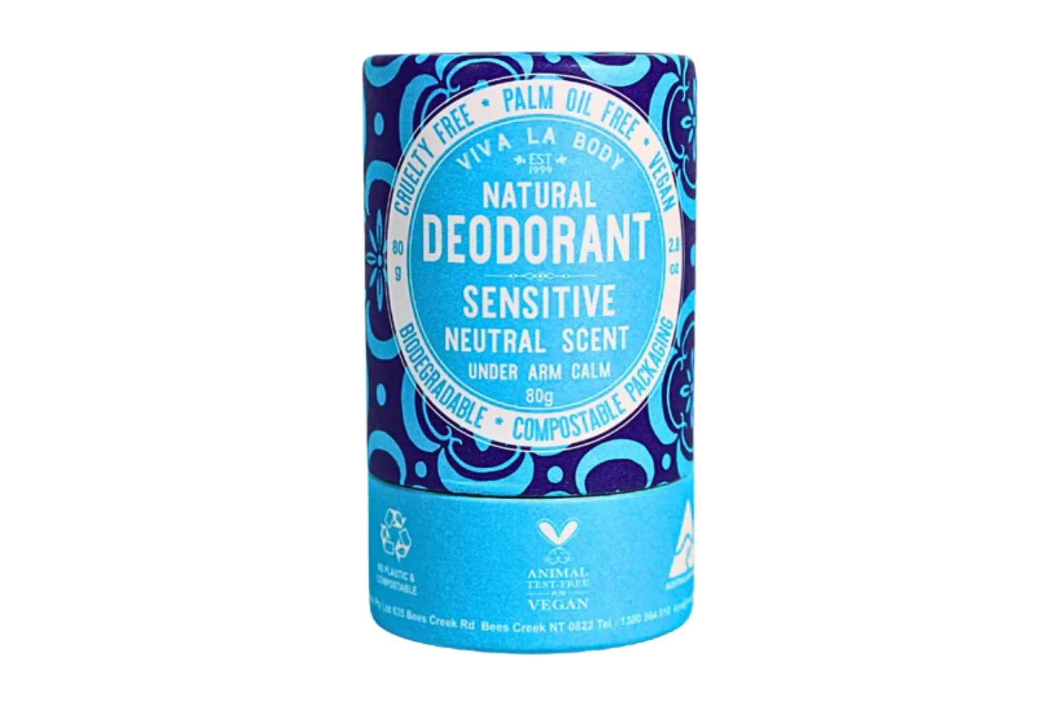 Viva La Body Natural Deodorant Sensitive Neutral Scent