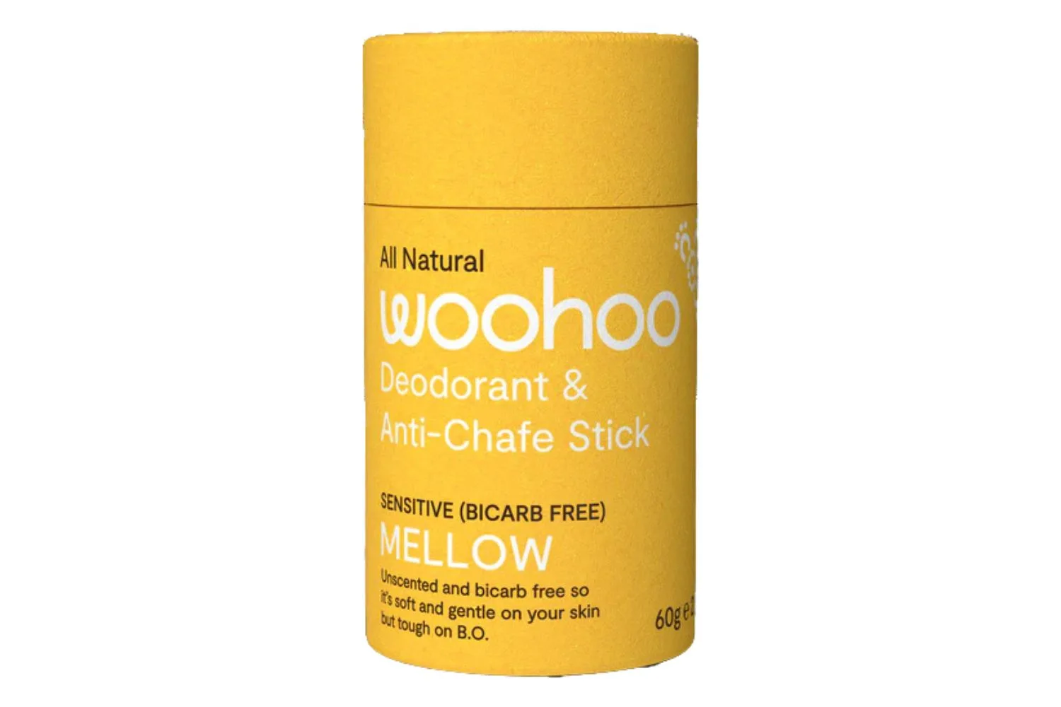 Woo hoo deodorant and anti-chafe stick