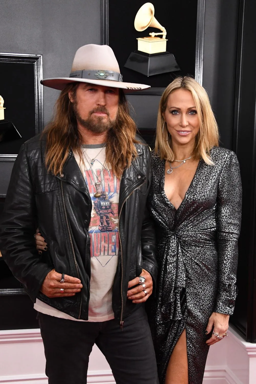 Billy Ray and Tish Cyrus