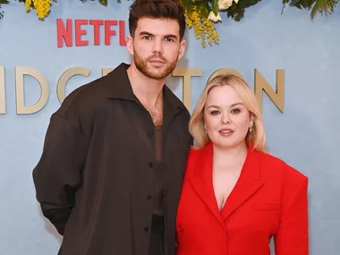 Bridgerton’s Nicola Coughlan & Luke Newton are Friendship Goals