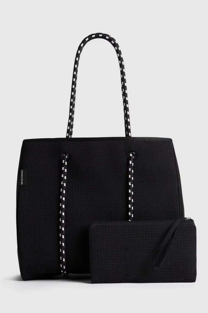 best black tote bags