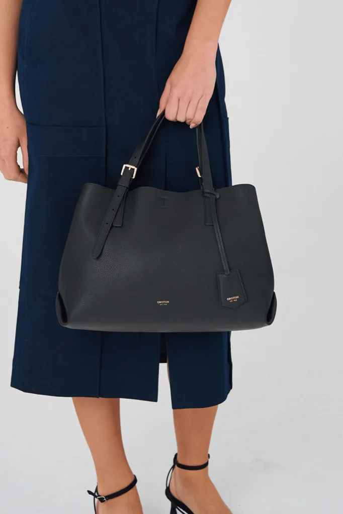 best black tote bags