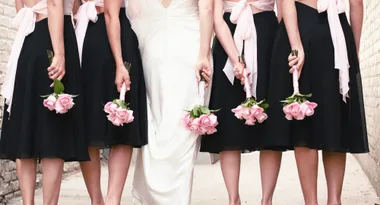 Capture Classic Wedding Style for Under $250 with Our Top 5 Black Bridesmaids Dresses