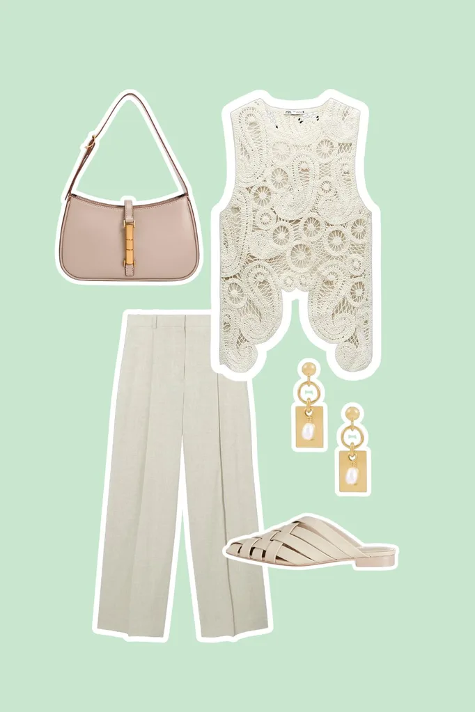 crochet-top-tailored-trousers-workwear