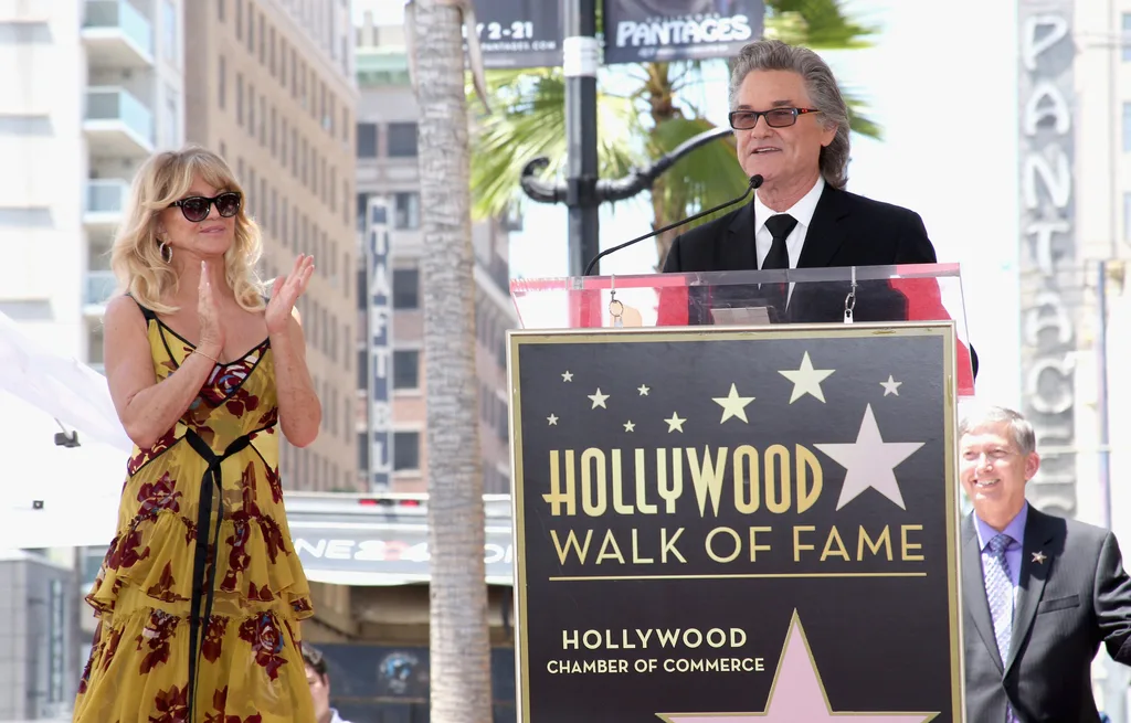 Goldie Hawn and Kurt Russell honoured with dual stars on Hollywood Walk of  Fame | WHO