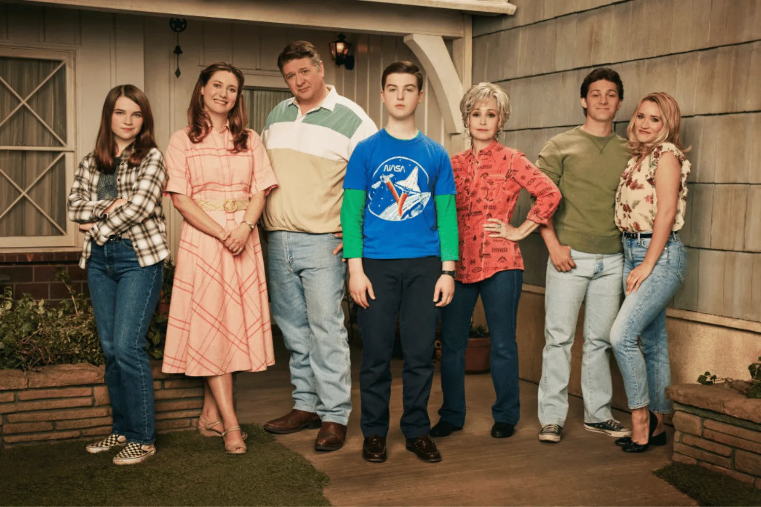 cast of young sheldon