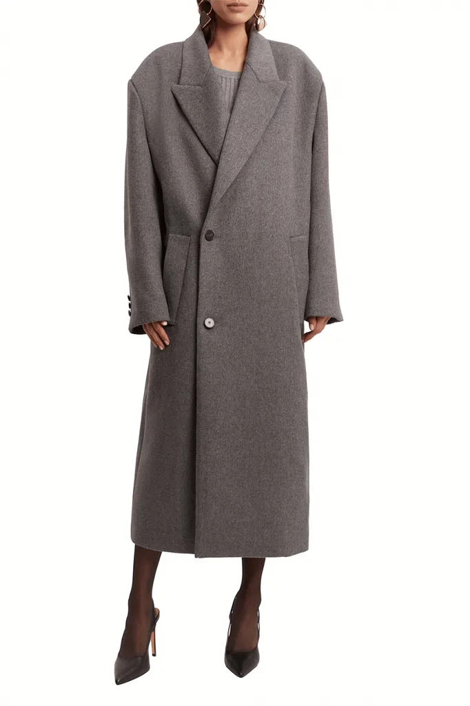 CLASSIC OVERSIZED COAT from BARDOT