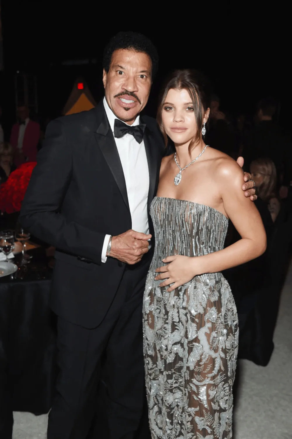 Sofia Richie and Lionel Richie