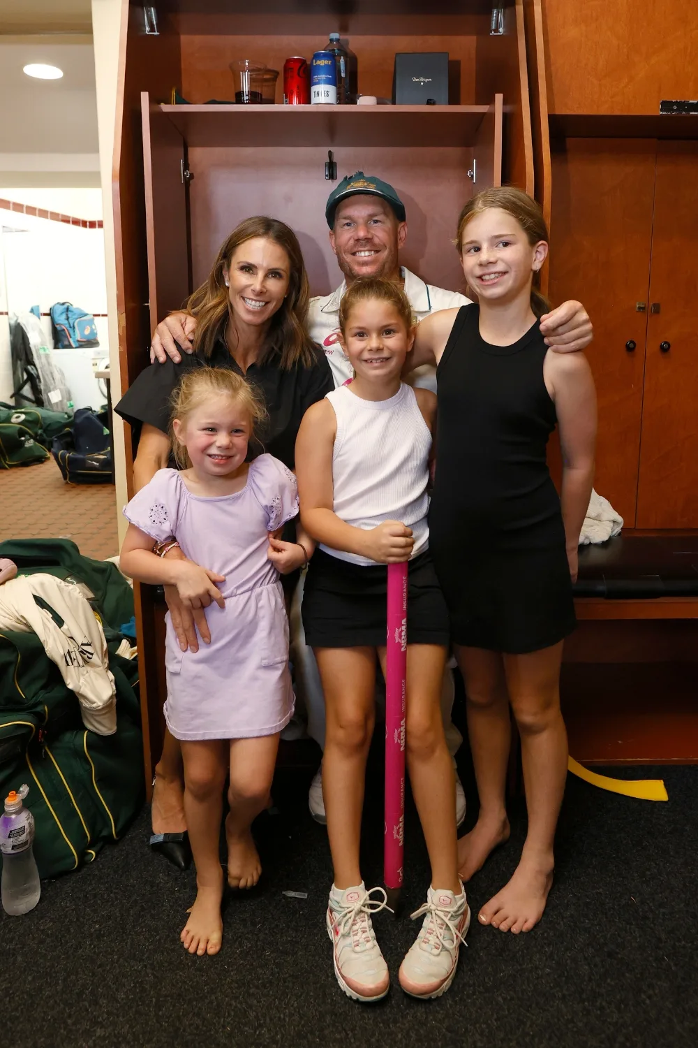 david-warner-candice-warner-children