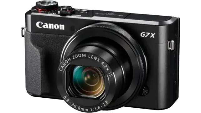 canon g7x camera