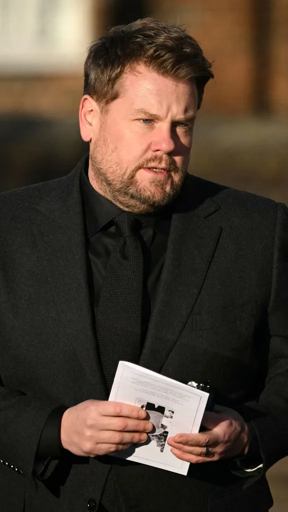 James Cordan at Liam Payne's funeral