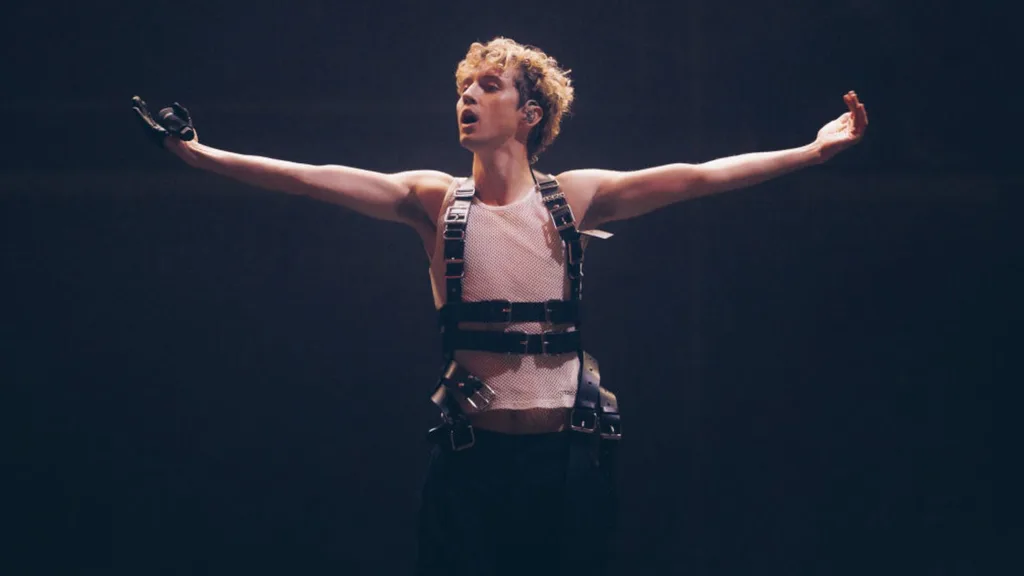 Troy Sivan performing at The Sydney Opera House