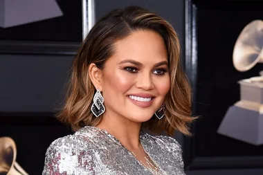 Chrissy Teigen Announces The Gender Of Her Baby At The Grammys