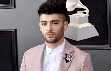 Zayn Malik’s blonde hair and blonde beard is ahhh, a look….