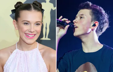 Millie Bobby Brown Freaking Out Backstage At Jacob Sartorius’ Show Will Melt You