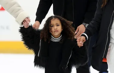 You HAVE To See These Glam Shots Of North West Ice Skating