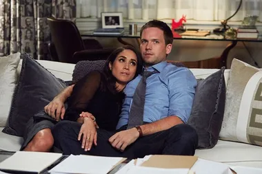 Troian Bellisario’s Husband Patrick J. Adams Defends Meghan Markle After Racist Tweet