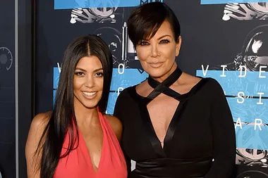 Kourtney Kardashian Is Getting Slammed Online Over Her V-Day Gift To Kris Jenner