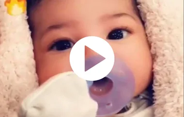 Omg you HAVE to see this video of Stormi up close