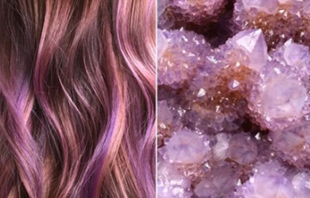 This new crystal hairstyle trend is absolutely beautiful