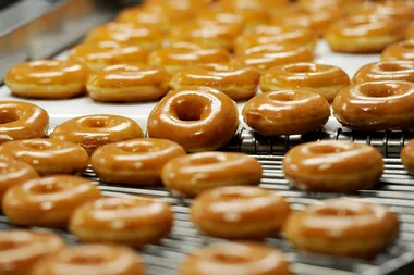 PSA: Krispy Kreme launches Easter-themed hot cross bun doughnuts