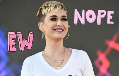 Katy Perry just kissed a guy and he really didn’t like it