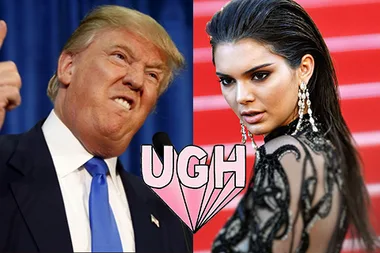 Kendall Jenner just dragged Donald Trump to hell and back