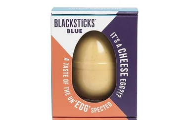 Yes, this Easter egg is made entirely of cheese