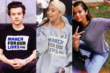 March For Our Lives: All the celebs who rallied for gun control over the weekend