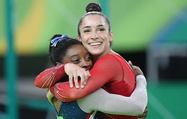 Apparently teenage gymnasts are sexually assaulted because they wear leotards
