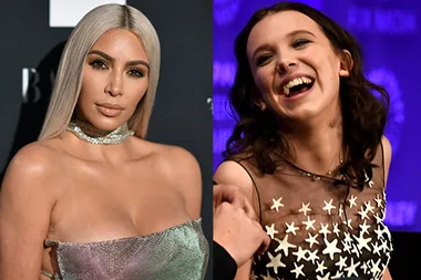 PSA: Millie Bobby Brown finally got to hang out with her idol Kim Kardashian