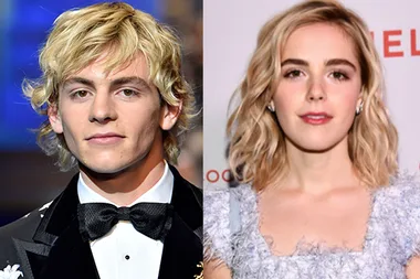 SPOTTED: Ross Lynch and Kiernan Shipka holding hands in ‘Sabrina’ set pics