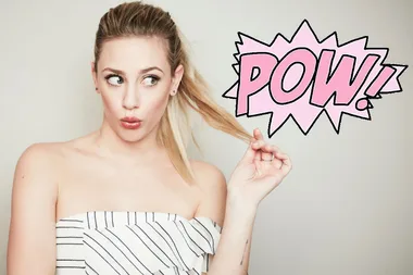 Lili Reinhart shares her struggle with cystic acne in a V. empowering way