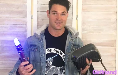 We played with lightsabers with Apollo from ‘The Bachelorette’