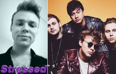 5SOS are totally freaking out on their Instagram story right now