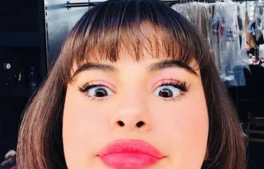 Selena Gomez shows off a *very* different look on Instagram