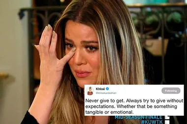 ALERT: Khloe Kardashian just went on an emotional Twitter rant