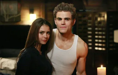 Nina Dobrev and Paul Wesley reunite and we are s c r e a m i n g