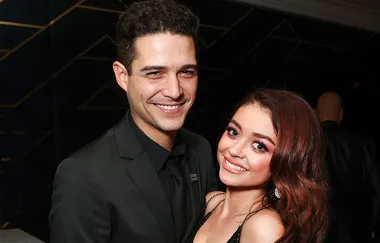 Sarah Hyland and her fiancé Wells Adams just celebrated their anniversary by voting