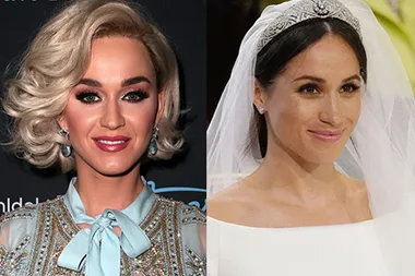Katy Perry dragged Meghan Markle’s wedding gown and the internet is furious