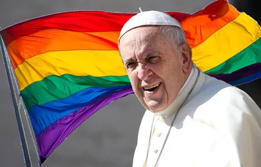 The Pope is the newest LGBTQ KING and we’re living for it