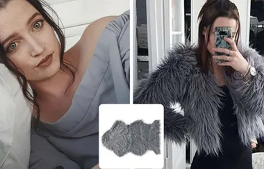 The most amazing Kmart hack yet? Girl turns RUG into coat!